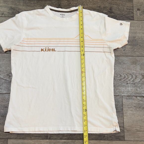 KÜHL’s MOUNTAIN LINES™ White 100% Wildfibre Klassik Fit T-shirt - Men's Size XL - Picture 9 of 10